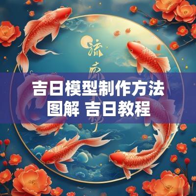 吉日模型制作方法图解 吉日教程