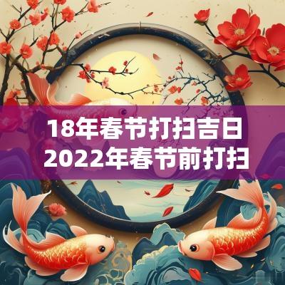 18年春节打扫吉日 2025年春节前打扫卫生吉日