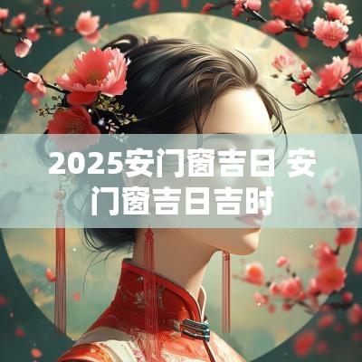 2025安门窗吉日 安门窗吉日吉时