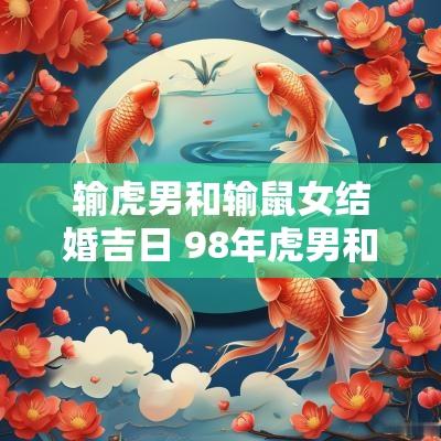 输虎男和输鼠女结婚吉日 98年虎男和96年鼠女