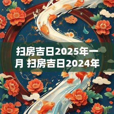 扫房吉日2025年一月 扫房吉日2025年