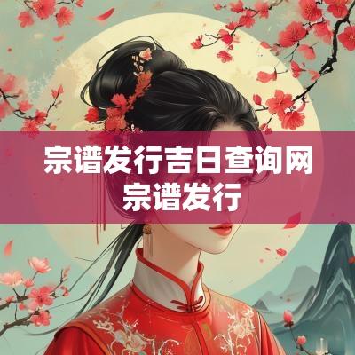 宗谱发行吉日查询网 宗谱发行