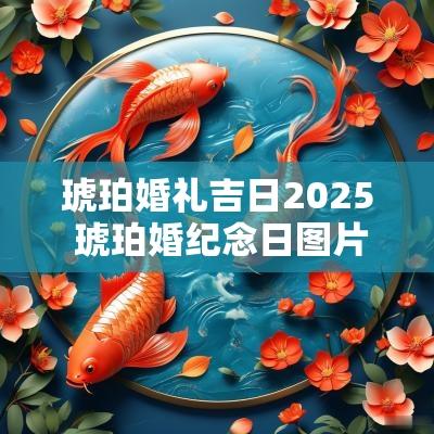 琥珀婚礼吉日2025 琥珀婚纪念日图片