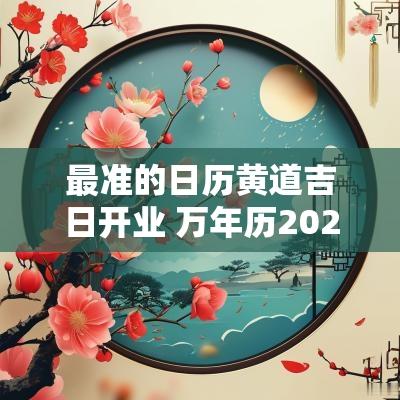 最准的日历黄道吉日开业 万年历2025开业吉日