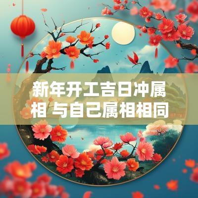 新年开工吉日冲属相 与自己属相相同的日子适合开工吗