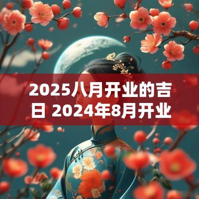 2025八月开业的吉日 2025年8月开业吉日一览表