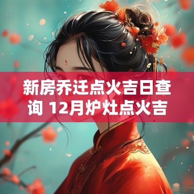 新房乔迁点火吉日查询 12月炉灶点火吉日查询