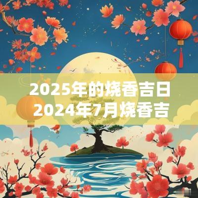 2025年的烧香吉日 2025年7月烧香吉日一览表