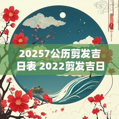 20257公历剪发吉日表 2025剪发吉日