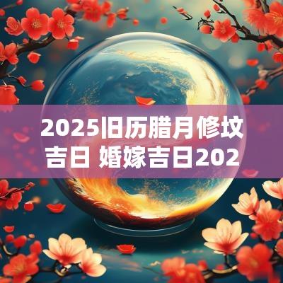 2025旧历腊月修坟吉日 婚嫁吉日2025腊月