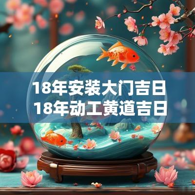 18年安装大门吉日 18年动工黄道吉日