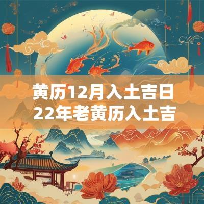 黄历12月入土吉日 22年老黄历入土吉日