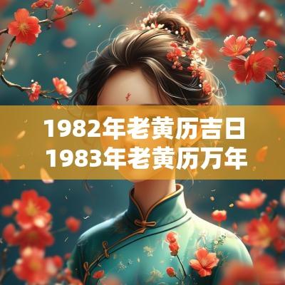 1982年老黄历吉日 1983年老黄历万年历吉日吉时查询