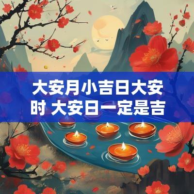 大安月小吉日大安时 大安日一定是吉日吗