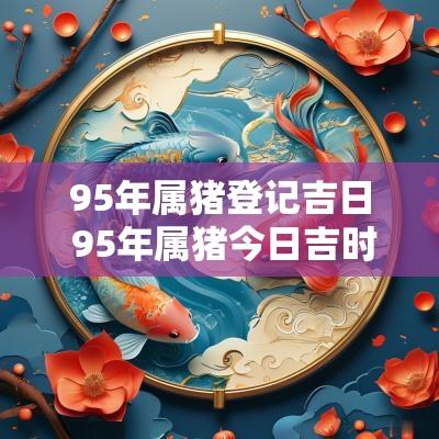 95年属猪登记吉日 95年属猪今日吉时查询