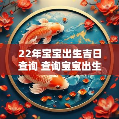 22年宝宝出生吉日查询 查询宝宝出生吉日2025