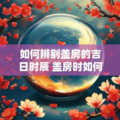 如何辨别盖房的吉日时辰 盖房时如何判断地形和朝向