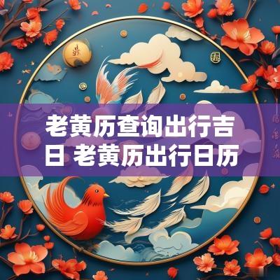 老黄历查询出行吉日 老黄历出行日历