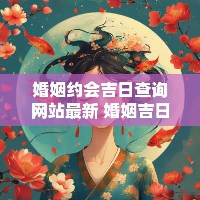 婚姻约会吉日查询网站最新 婚姻吉日一览表