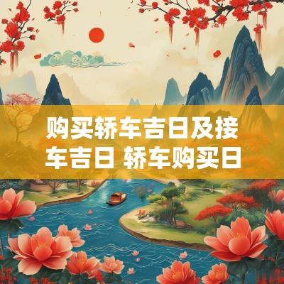 购买轿车吉日及接车吉日 轿车购买日期牌