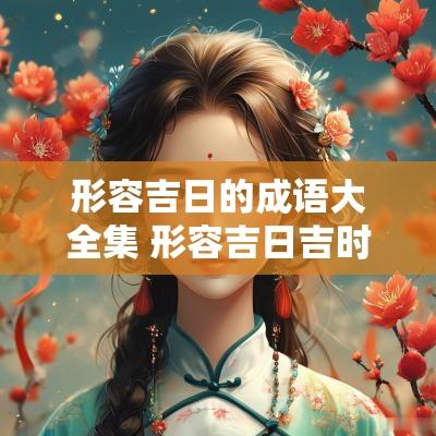 形容吉日的成语大全集 形容吉日吉时的词语