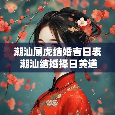潮汕属虎结婚吉日表 潮汕结婚择日黄道吉日