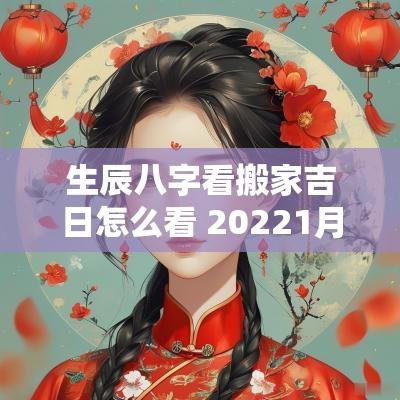 生辰八字看搬家吉日怎么看 20251月搬家最佳吉日