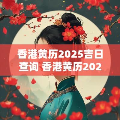 香港黄历2025吉日查询 香港黄历2025开市吉日