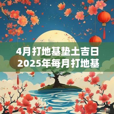 4月打地基垫土吉日 2025年每月打地基吉日