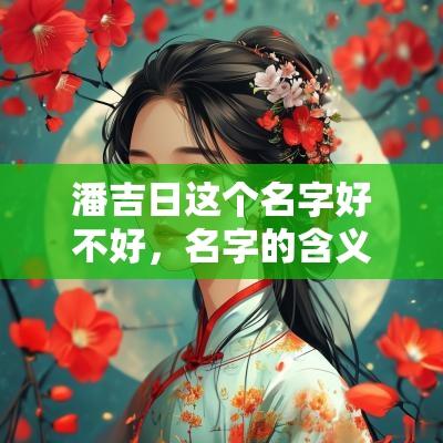 潘吉日这个名字好不好，名字的含义与象征