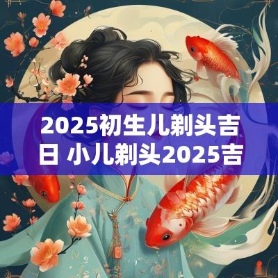 2025初生儿剃头吉日 小儿剃头2025吉日