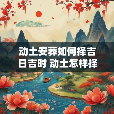 动土安葬如何择吉日吉时 动土怎样择日择时