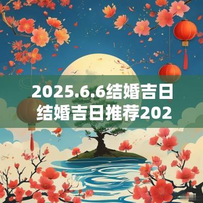 2025.6.6结婚吉日 结婚吉日推荐2025