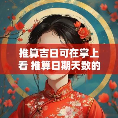 推算吉日可在掌上看 推算日期天数的软件