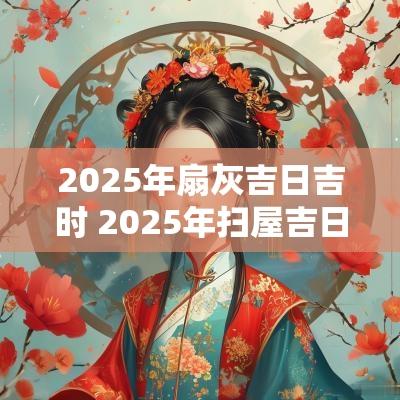 2025年扇灰吉日吉时 2025年扫屋吉日吉时