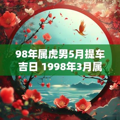 98年属虎男5月提车吉日 1998年3月属虎提车吉日