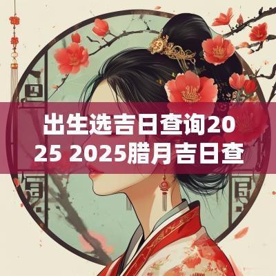 出生选吉日查询2025 2025腊月吉日查询表