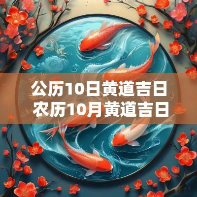公历10日黄道吉日 农历10月黄道吉日2025年