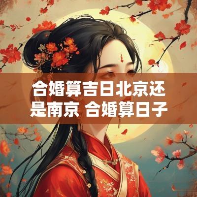 合婚算吉日北京还是南京 合婚算日子