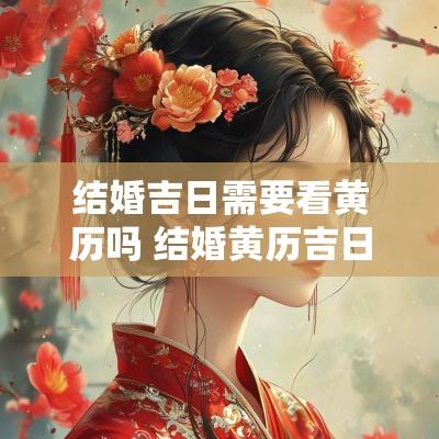 结婚吉日需要看黄历吗 结婚黄历吉日查询