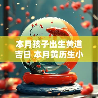 本月孩子出生黄道吉日 本月黄历生小孩吉日查询