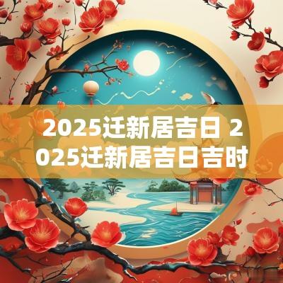 2025迁新居吉日 2025迁新居吉日吉时