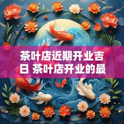 茶叶店近期开业吉日 茶叶店开业的最新通告