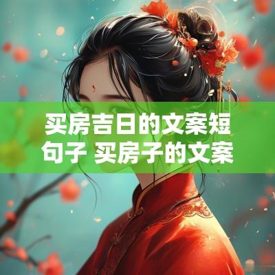 买房吉日的文案短句子 买房子的文案短句干净