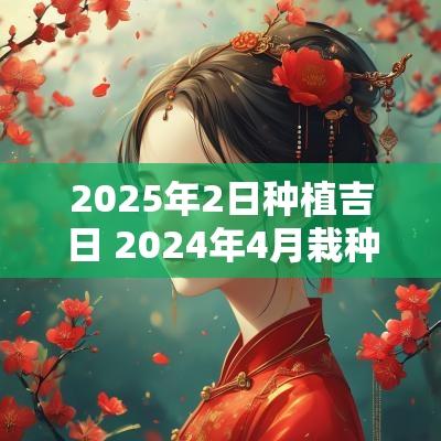2025年2日种植吉日 2025年4月栽种吉日