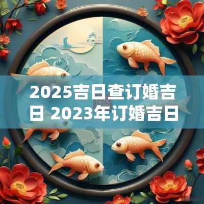 2025吉日查订婚吉日 2025年订婚吉日查询表