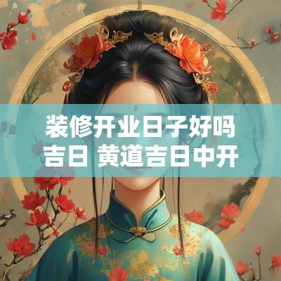 装修开业日子好吗吉日 黄道吉日中开业和装修有什么区别