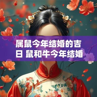 属鼠今年结婚的吉日 鼠和牛今年结婚吉日