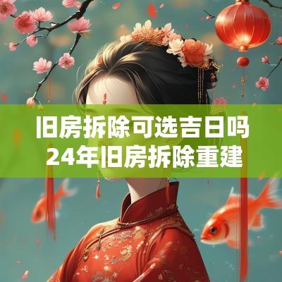 旧房拆除可选吉日吗 24年旧房拆除重建吉日