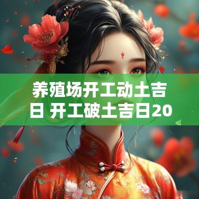 养殖场开工动土吉日 开工破土吉日2025